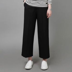 Wide-leg Crop Pants